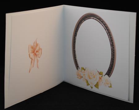 Portrait of a Bride Insert Blank by Yvonne Middleton