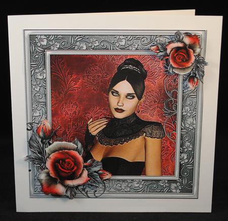 Red Rose Beauty by Yvonne Middleton