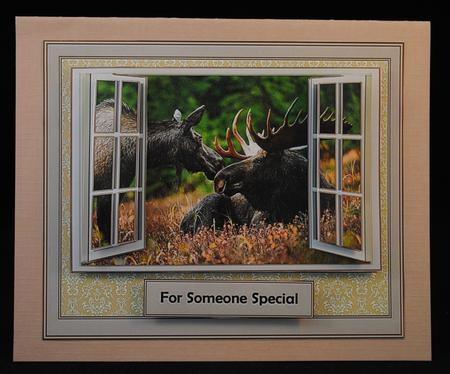 Moose Love by Yvonne Middleton