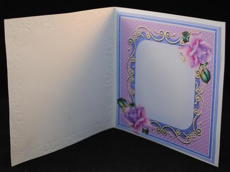 Incert Lilac Roses  by Yvonne Middleton
