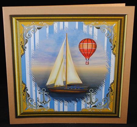 We Are Sailing Topper by Yvonne Middleton