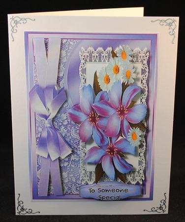 Beautiful Clematius and Daisy's by Yvonne Middleton