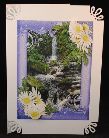Beautiful Waterfall and Daisy's Pyramid  by Yvonne Middleton