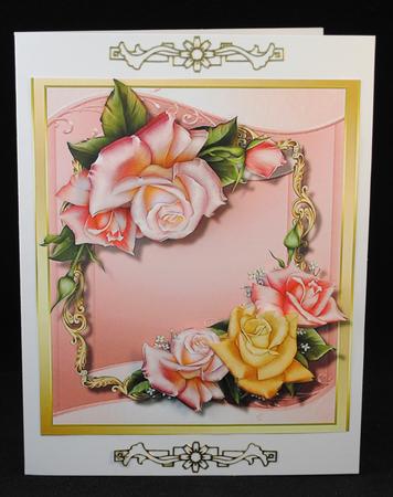 Beautiful Edwardian Roses  by Yvonne Middleton