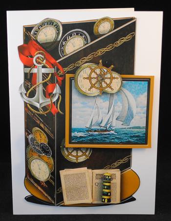 Sailing Journal Male Card by Yvonne Middleton