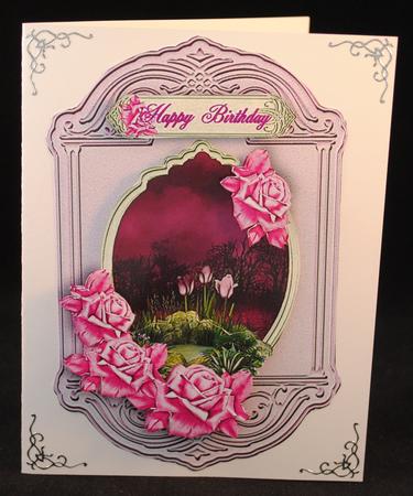 Female Birthday Card or Special Occasion by Yvonne Middleton
