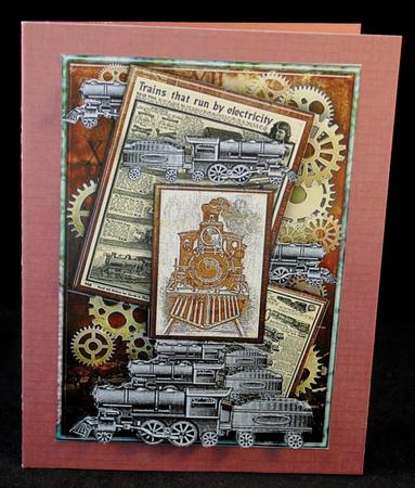 Trains, Trains, Trains by Yvonne Middleton