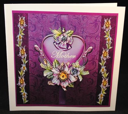 Heart and Flowers, Mother by Yvonne Middleton