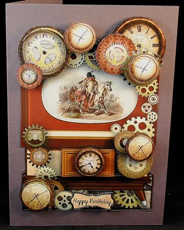 Indian T.v Male Card by Yvonne Middleton