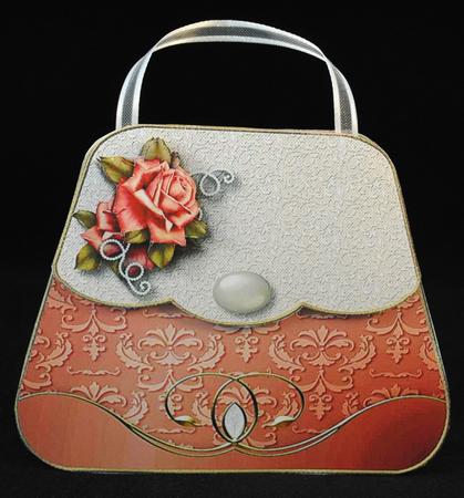Purse Card Peach - Mini Kit by Yvonne Middleton
