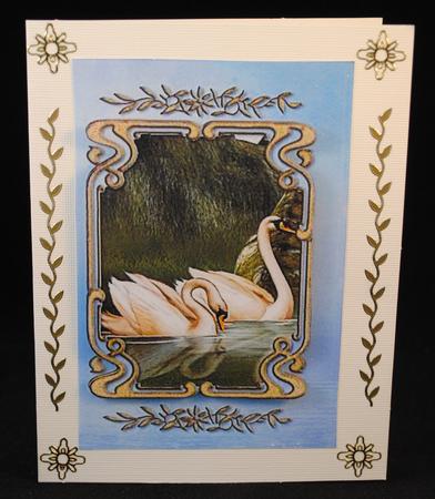 Swan Lake Tags/mini Cards by Yvonne Middleton
