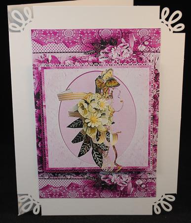 Best Friend Card and Insert by Yvonne Middleton
