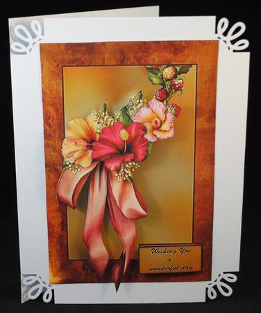 Framed Floral by Yvonne Middleton
