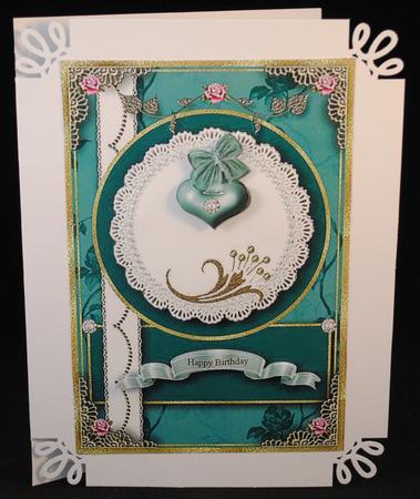 Spring's Song Card Topper by Yvonne Middleton