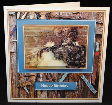The Old Toolshed - Locomotive by Yvonne Middleton