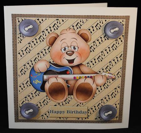 Birthday Bear Music by Yvonne Middleton