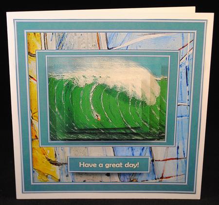 Have Some Fun -surfing the Wave by Yvonne Middleton