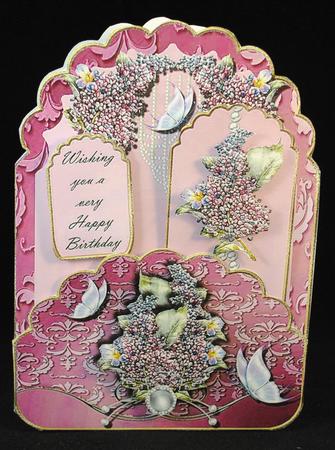 Scalloped Mauve Pocket Mini Kit by Yvonne Middleton