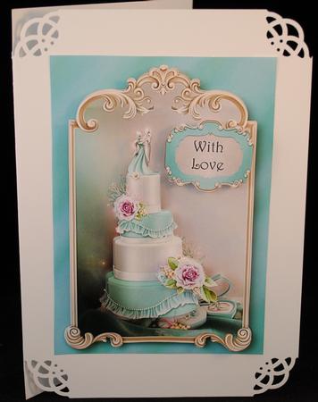 Wedding at Tiffany's - Stunning Cake by Yvonne Middleton