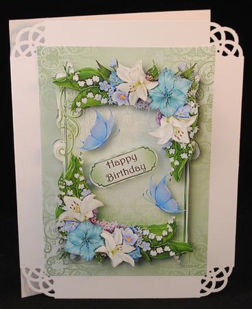 Lovely Lilies & Butterflies Mini Kit by Yvonne Middleton