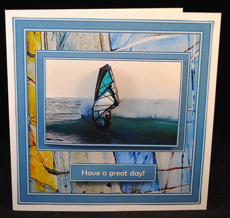 Have Some Fun - Wind Surfing by Yvonne Middleton