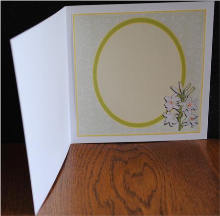 Lilies Insert by Yvonne Middleton