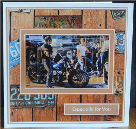 Number Plates - Harley Davidson by Yvonne Middleton