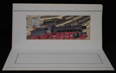 Locomotive Train Long Insert by Yvonne Middleton