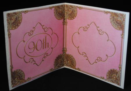 Lily of the Valley Perfume 90th Birthday Matching Insert by Yvonne Middleton