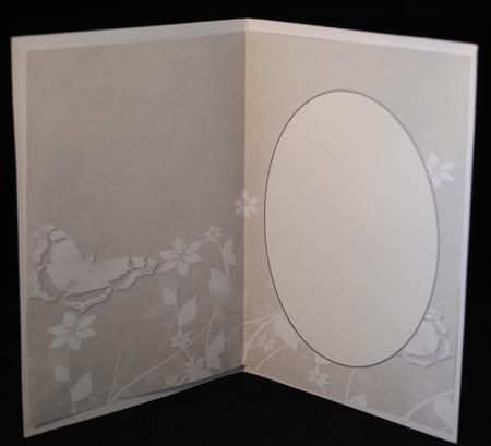 Silver Butterfly Insert 1 by Yvonne Middleton