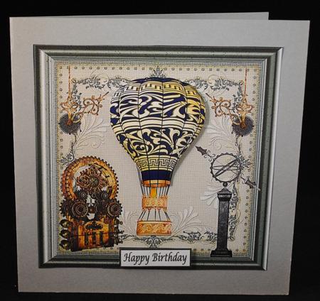 Steampunk Hot Air Balloon Topper 4 by Yvonne Middleton