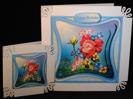 Summer Joy - Curved Frame Card Mini Kit by Yvonne Middleton