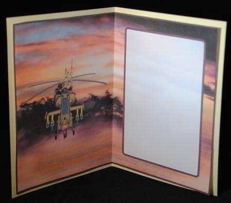 Comanche Take Off Insert by Yvonne Middleton