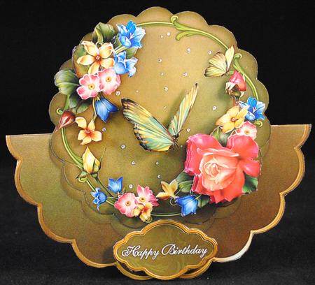 Roseyposey Wobble Card Mini-kit by Yvonne Middleton