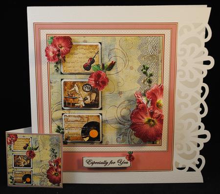 Vintage Floral and Music by Yvonne Middleton