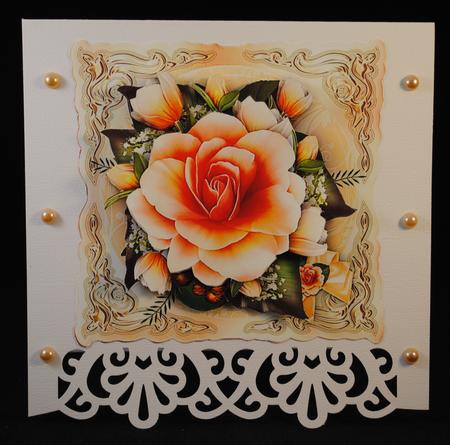 Vintage Soft Yellow Roses by Yvonne Middleton