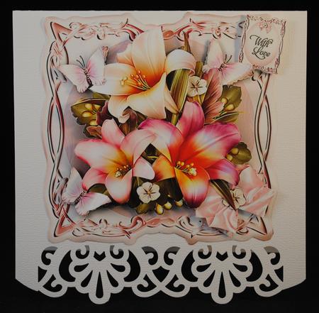 Soft Vintage Flowers Card Kit by Yvonne Middleton