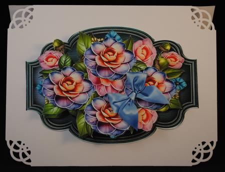 Scallop Topper Camelias Mini Kit by Yvonne Middleton
