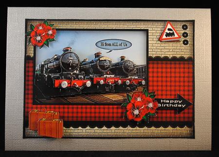 3 Locomotives Mk by Yvonne Middleton