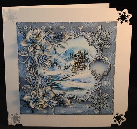Winterview Ice Bleu 2 by Yvonne Middleton