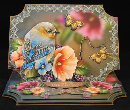 Sweet Nature Easel Card Kit by Yvonne Middleton