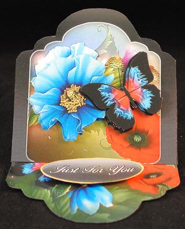 Blue Poppies Just for You by Yvonne Middleton