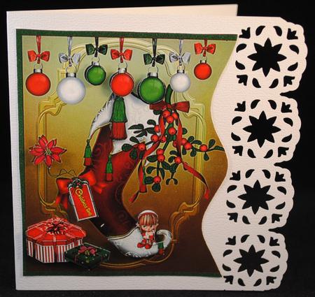 Christmas Stocking by Yvonne Middleton