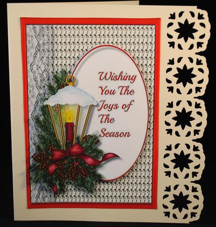 Two Lovely Christmas Toppers  by Yvonne Middleton