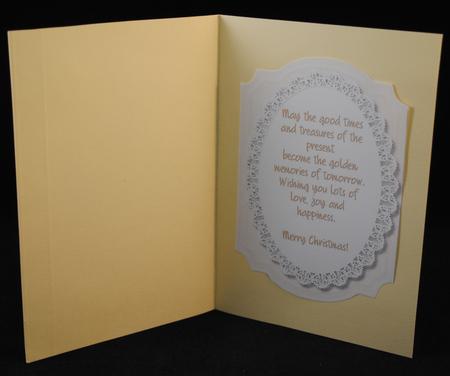 Incert Christmas, Print ,cut,and Fold 2 by Yvonne Middleton