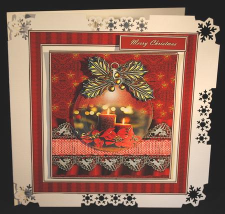 Christmas Bauble Candles by Yvonne Middleton