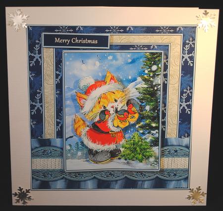 Christmas Kitten by Yvonne Middleton