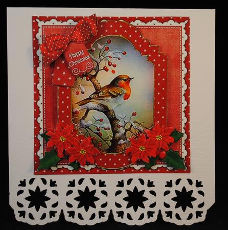 Red Robin Happy Christmas 6in Christmas Step by Step by Yvonne Middleton