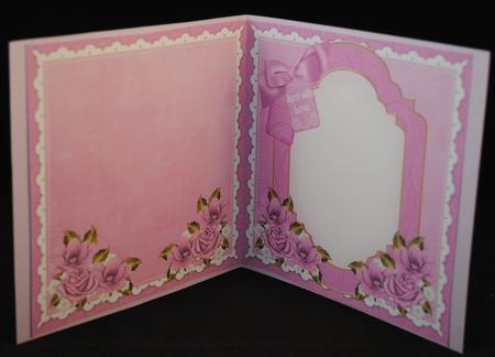 Lavender Fairy Sent with Love to Fit 6in Folded Insert by Yvonne Middleton