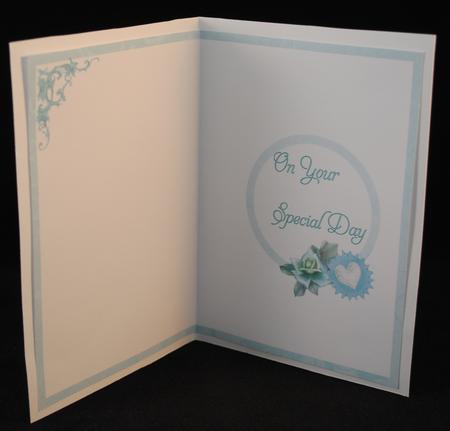 Blue Rose Insert by Yvonne Middleton